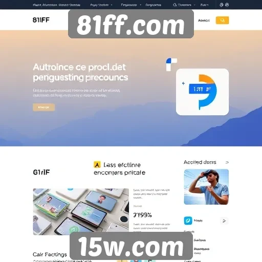 Avaliação completa do design do site 81ff.com
