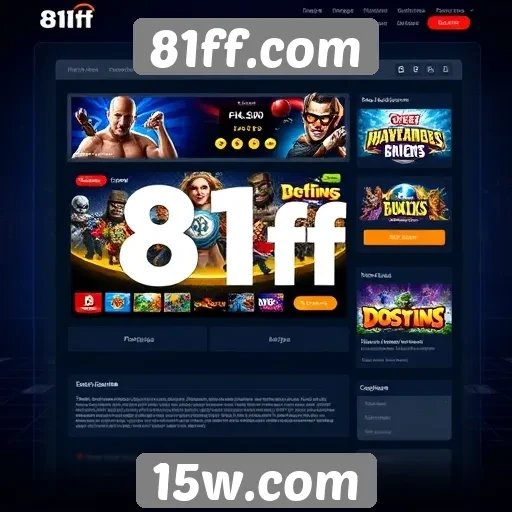 Análise das principais funcionalidades do site 81ff.com