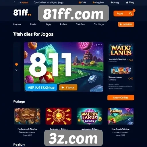 Características de usabilidade do site de jogos 81ff.com